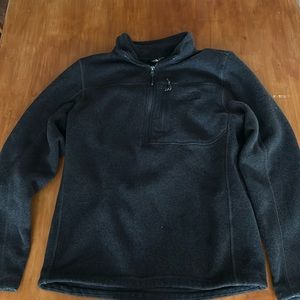 North face 1/4 zip, fleece lined